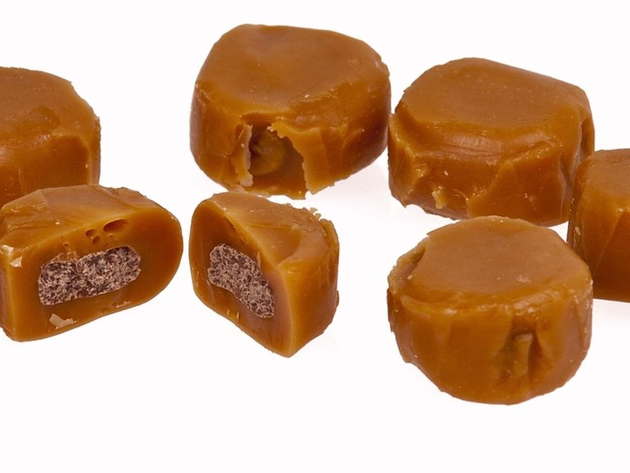 Toffee and butterscotch selection